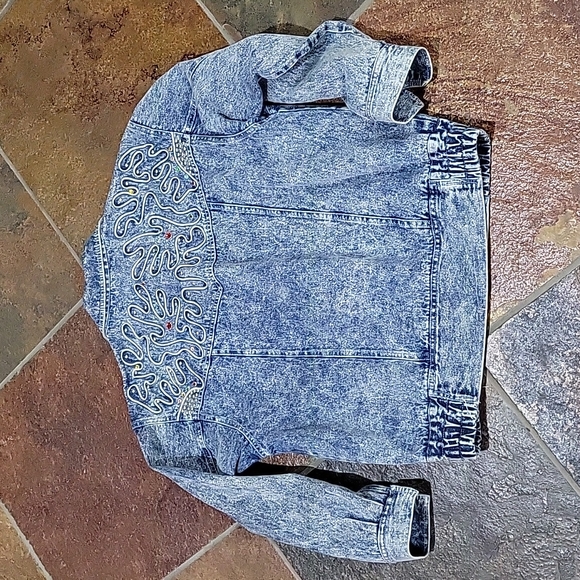 Vintage Jonathan G Denim Bling Jacket Rare - Picture 2 of 12